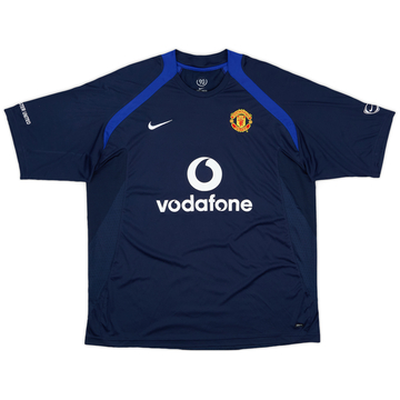 2005-06 Manchester United Nike Sweat Top - 7/10 - (XXL)