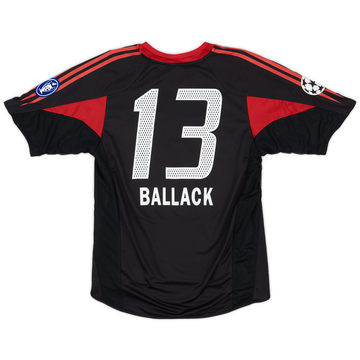【2024最新】SNSで話題・人気の商品のおすすめアイテム Bayern 2004-05 Munich (S) - 9/10 - #13 Ballack Shirt Third ウェア