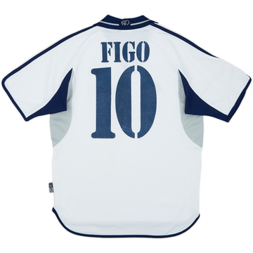 2004-05 Real Madrid Home Shirt Figo #10 - 5/10 - (L)