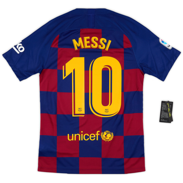 2019 20 Barcelona El Clasico Home Shirt S