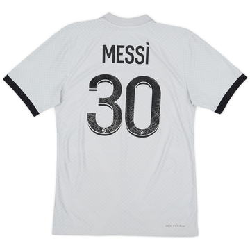 2022-23 Paris Saint-Germain Authentic Away Shirt Messi #30 - 9/10