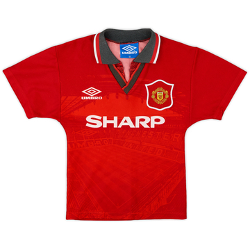 【アウトレット☆送料無料】 Shirt Third United Manchester 1994-96 Cole (S.Boys) - 8/10 - #17 トップス