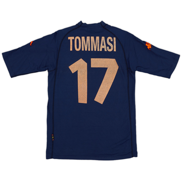 2001-02 Roma Home Shirt Tommasi #17 - 7/10 - (M)