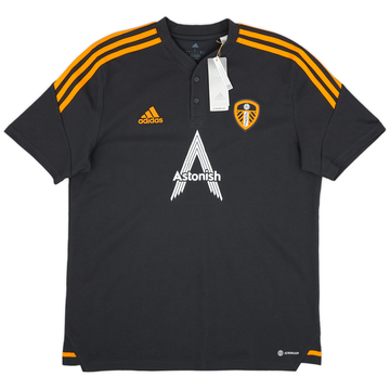 2022-23 Leeds United Player Issue Polo T-Shirt