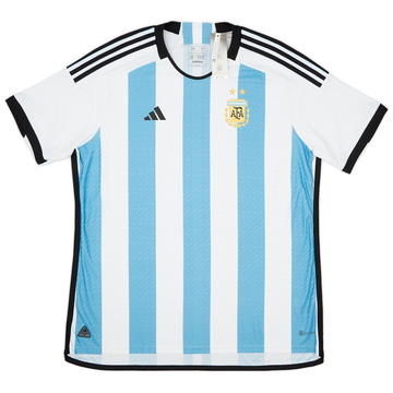2022-23 Argentina Authentic Home Shirt (XXL)