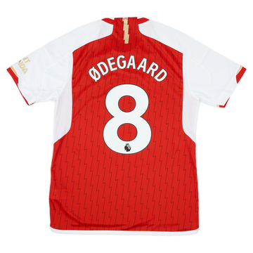 adidas Arsenal Home Authentic Ødegaard 8 Jersey 2023-2024