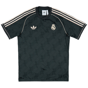 adidas Real Madrid シャツ ライトグレー adidas レアル・マドリード シャツ Lサイズ グレー アディダス