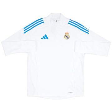 2004-05 Real Madrid adidas 1/4 Zip Training Top - 6/10 - (S)
