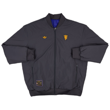 Arsenal ジャケット 黒 紫アクセント 2025-26 Arsenal adidas Originals Icon Reversible Jacket
