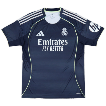 2025-26 Real Madrid Authentic Away L/S Shirt