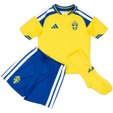 Kit completo de local de Sweden 2026-27 (Niños pequeños)