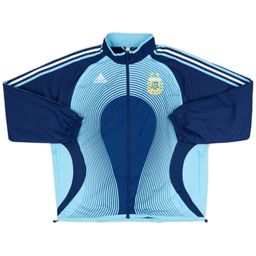 Chamarra de chándal adidas Reissue de visitante de Argentina 2006