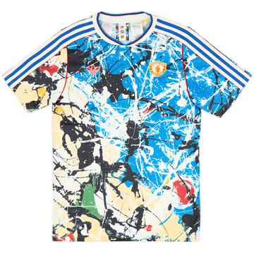 Camiseta adidas Originals Stone Roses del Manchester United 2025-26 (Niños)