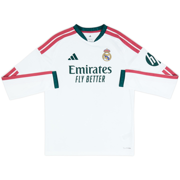 Camiseta de manga larga de local del Real Madrid 2026-27 (Niños)