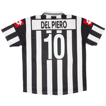 2001-02 Juventus CL Home Shirt Del Piero #10 - 8/10 - (XL)