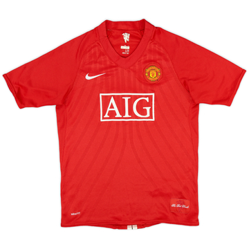 NIKE(ナイキ) / 2007-09 Manchester United Home/ゲームシャツ/マンチェスターユナイテッド/XL |  古着の販売・通販ならセカンドストリート