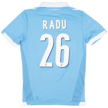 2014-15 Lazio Match Issue Home L/S Shirt Condemi #18