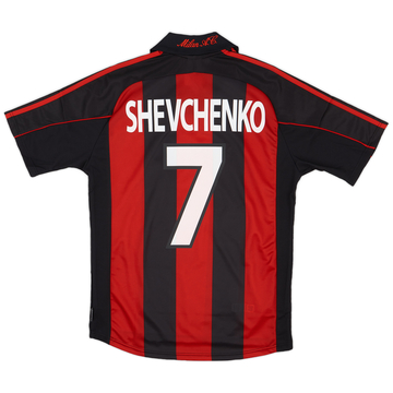 2000-02 AC Milan Home Shirt Gattuso #8 - 4/10 - (XL)