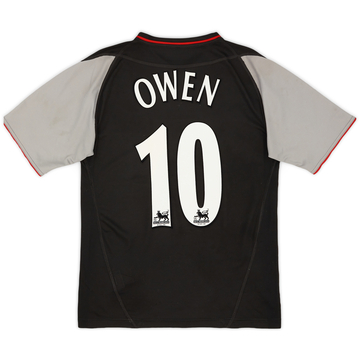 リバプール　02/04 オーウェン 10番 シャツ M 2002-04 Liverpool Away Shirt Owen #10 - 5/10 - (XL)