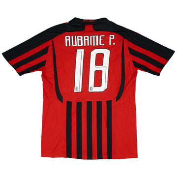 ウェア 06-07 AC Milan Game Shirt Jersey 2006-07 AC Milan Home Shirt Inzaghi #9 - 6/10 - (XL)