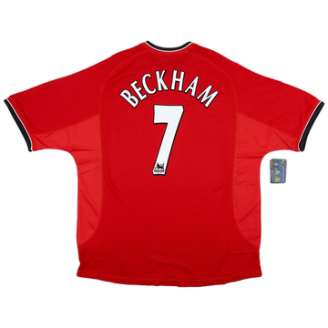 イングランド BECKHAM 7番 2002-04 Manchester United Home Shirt Beckham #7