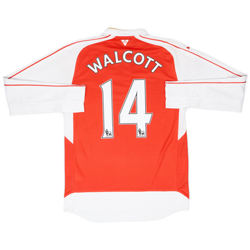 2014-15 Arsenal Home Shirt Walcott #14 - 7/10 - (L)