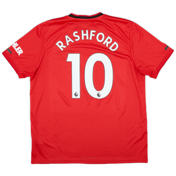 Manchester United Rashford 10 ユニフォーム 2022-23 Manchester United Home Shirt Rashford #10 - 8/10