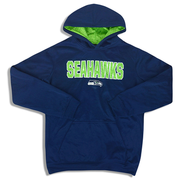 2016 Seattle Seahawks Majestic Hooded Sweat Top Womens S