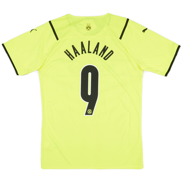 2021-22 Borussia Dortmund Player Issue Home European Shirt Haaland #9