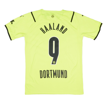 2021-22 Borussia Dortmund Player Issue Home Shirt Haaland #9