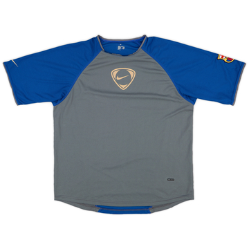 2001-02 Barcelona Nike Training Shirt - 7/10 - (L)