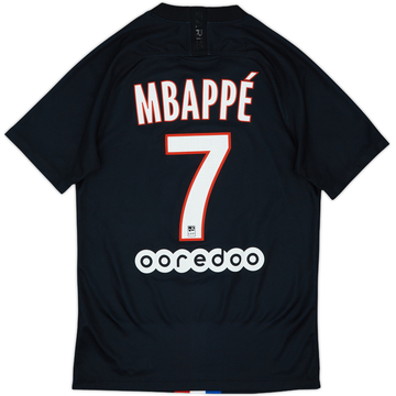 2019-20 Paris Saint-Germain Cuarta Camiseta Mbappe #7 - 10/10 - (S)