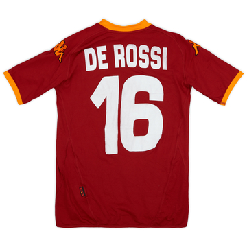 【5％OFF】 Rossi De Shirt Third Roma 2007-08 #16 (XL) - 4/10 - 応援グッズ