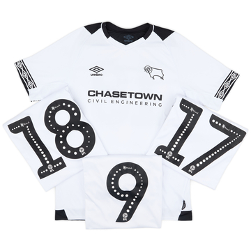 ウェア UMBRO DERBY COUNTY Rooney 2020-21 Derby County Home Shirt Rooney #32 - 8/10 - (M)
