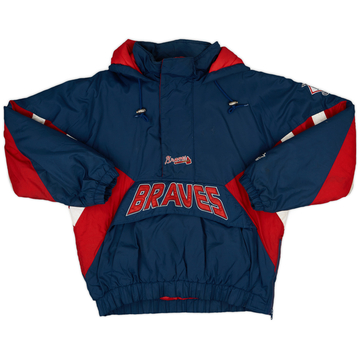 1990s Atlanta Braves Starter Windbreaker Jacket S