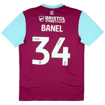 2024-25 Burnley Player Issue Home Shirt Banel #34 (M)
