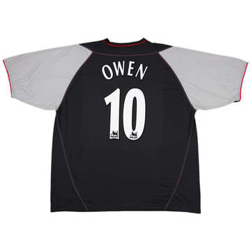 2002-04 Liverpool Away Shirt Owen #10 - 5/10 - (XL)