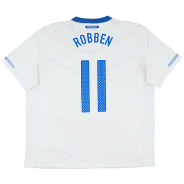応援グッズ Netherlands No.11 ROBBEN 保障できる 2010-11 Netherlands Player Issue Home Shirt