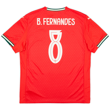 2025-26 Portugal Home Shirt B.Fernandes #8