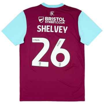 2024-25 Burnley Player Issue Home Shirt Shelvey #26 (M)