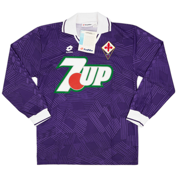 1991-92 Fiorentina Home L/S Shirt (M)