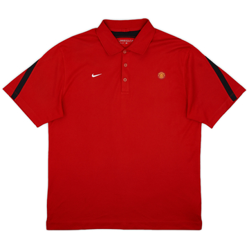 2011-12 Manchester United Nike Polo Shirt - 8/10 - (L)