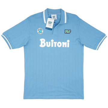 1985-86 Napoli NR-Reissue Home Shirt #10 (Maradona)