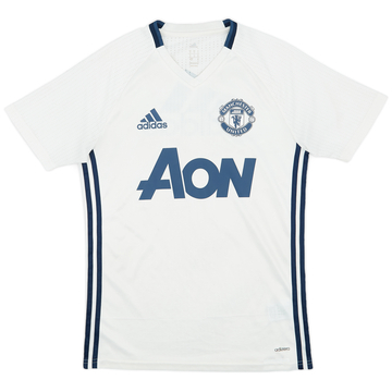 2016-17 Manchester United adizero Training Shirt - 8/10 - (S)