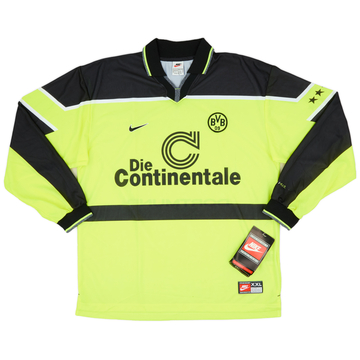 1997-98 Borussia Dortmund Player Issue Home L/S Shirt - 8/10 1997-98 Borussia Dortmund Player Issue Home L/S Shirt - 8/10