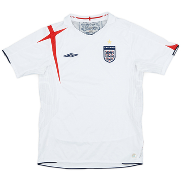 大人気 - Shirt Home England 2005-07 5/10 (L.Boys) - ウェア