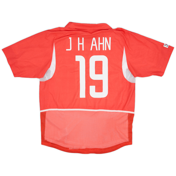郵送買取 新品5台以上送料無料キャンペーン中！！  Shirt Home Issue Player Korea South 2002-03 J.H.Ahn (M) #19 彫刻/オブジェ