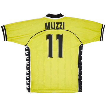 1999-00 Udinese Match Issue Away Shirt Giannichedda #16