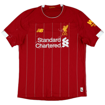 【中古】 2019-20 (M) - 9/10 - #19-20 Champions Shirt Home Liverpool ウェア