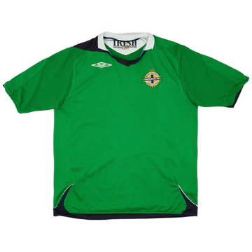2006-08 Irlanda del Norte Camiseta Local - 6/10 - (L)